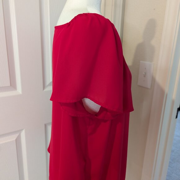 Ann Taylor flutter Sleeve Top - Picture 3 of 7